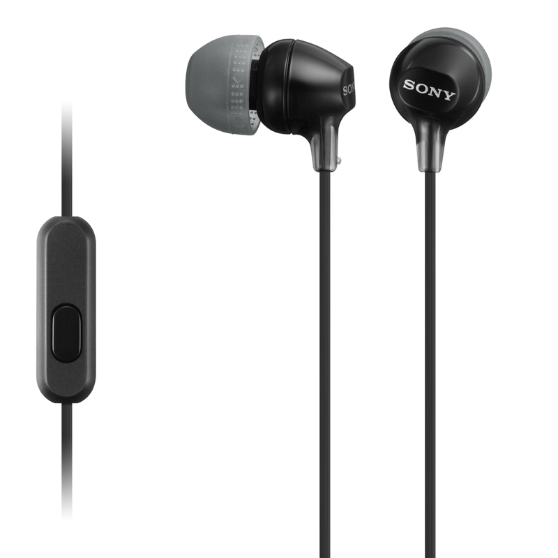 SONY AUDIFONO INTRAUDITIVO NEGRO MDR-EX15LPBZUC