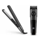 Combo Plancha Alisadora Remington con Cerámica y Coco + Afeitadora Oraimo Smart Trimmer 2 Precision OPC-TR13N