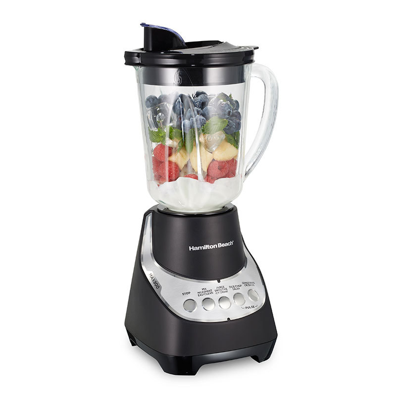 Hamilton Beach Glass Jar Blender-Black 53530FG