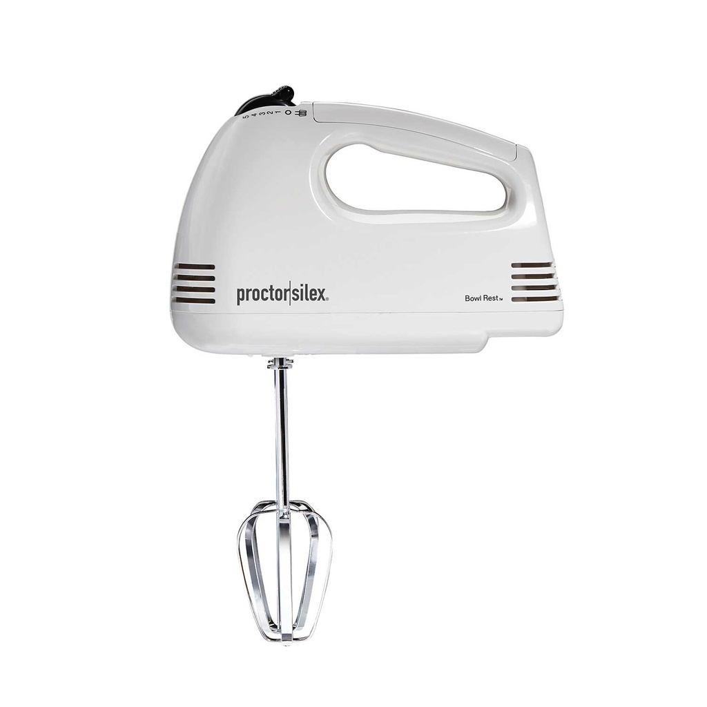 Hamilton Beach Proctor Silex Hand Mixer; 5 Speed White 62509G