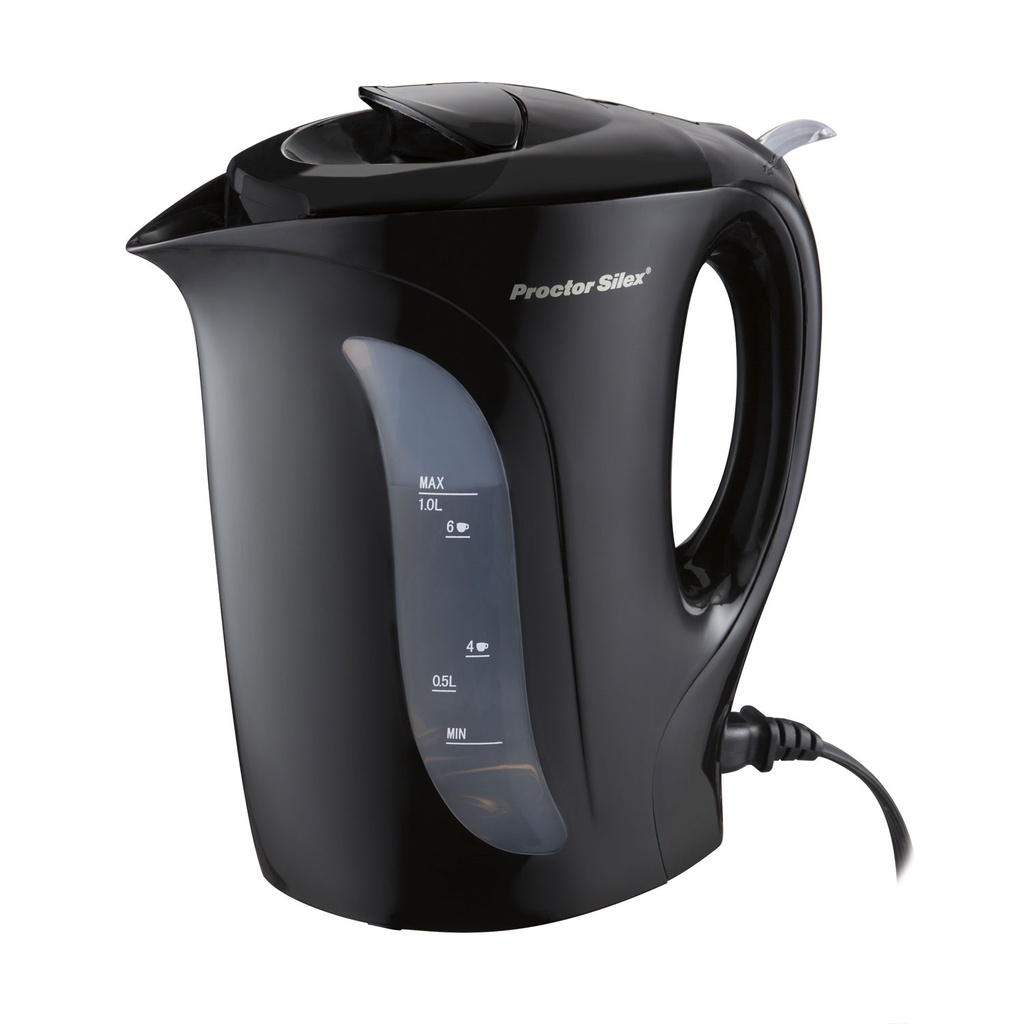 Hamilton Beach Proctor Silex 1 Liter Electric Kettle Blk K2071G