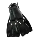 Aletas de Buceo Cressi Tonga L/XL Negras CA285552