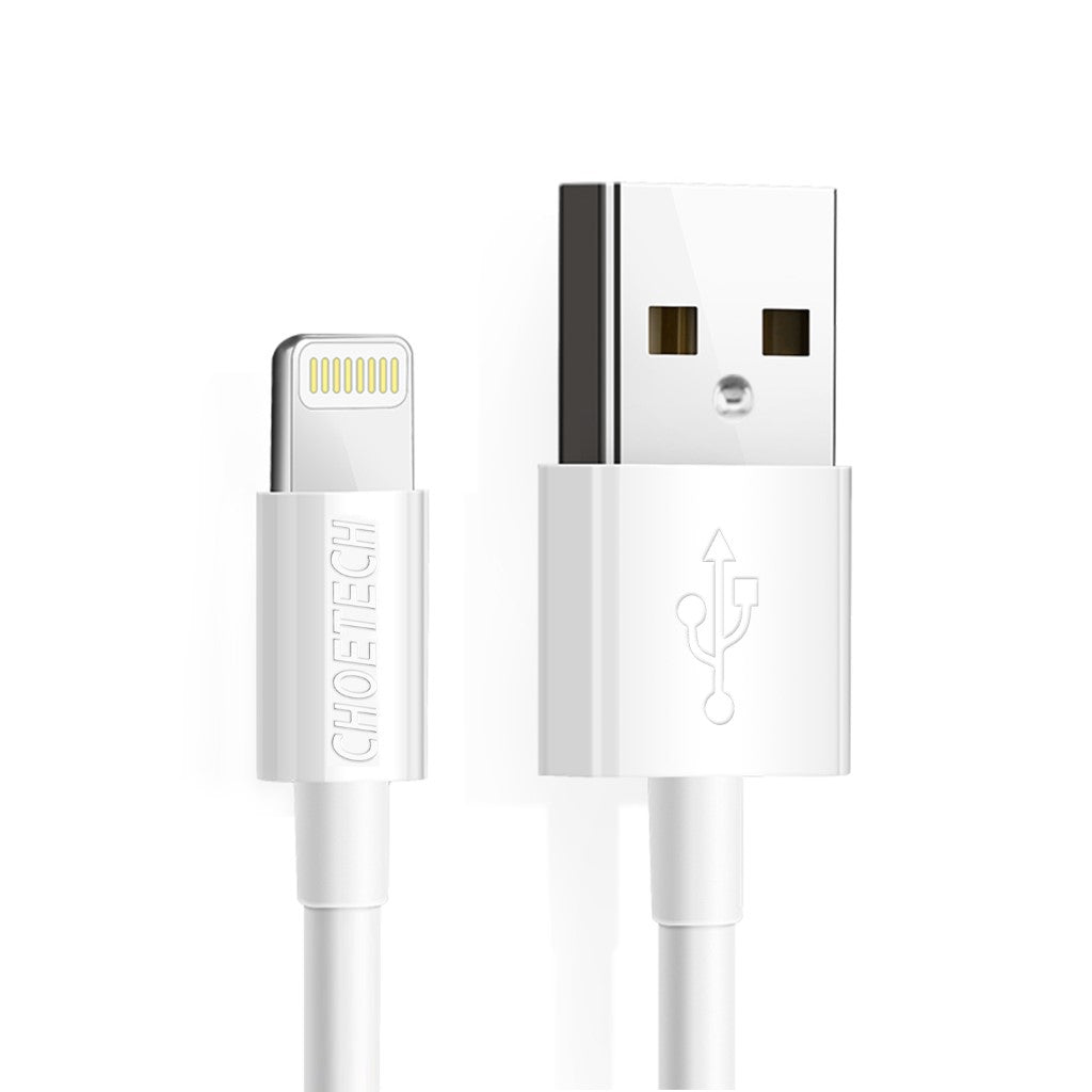 Cable Lightning a USB (Certif. MFi) 1.8Mts, IP0027 blanco IP0027-WH