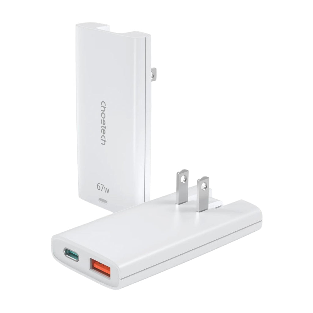 Cargador Rápido de Pared PD 67W, PD6011 blanco PD6011