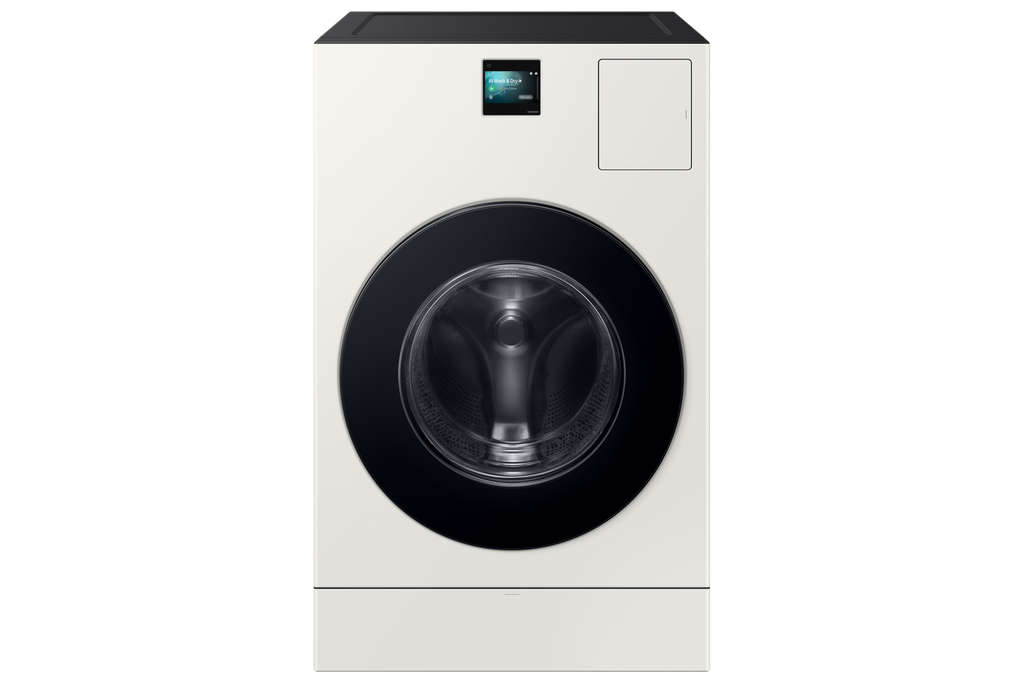 Lavasecadora 26 kg Lavado 15 kg Secado Carga Frontal Bespoke Gris claro WD26FB8690BEAP