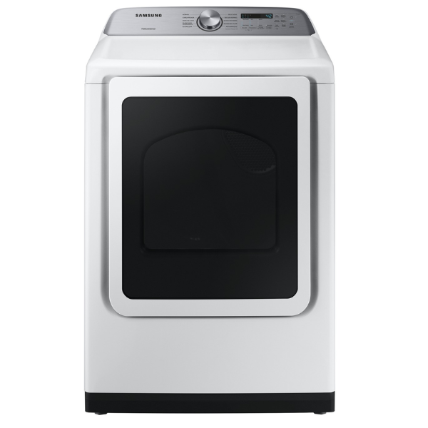 Secadora 24 kg Gas Carga Frontal Smart Check Blanca DV24A5370PW/AP