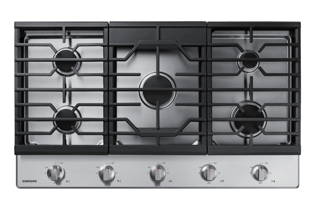 Plantilla Gas 36" 5 Quemadores Acero Inoxidable NA36R5310FS/AA