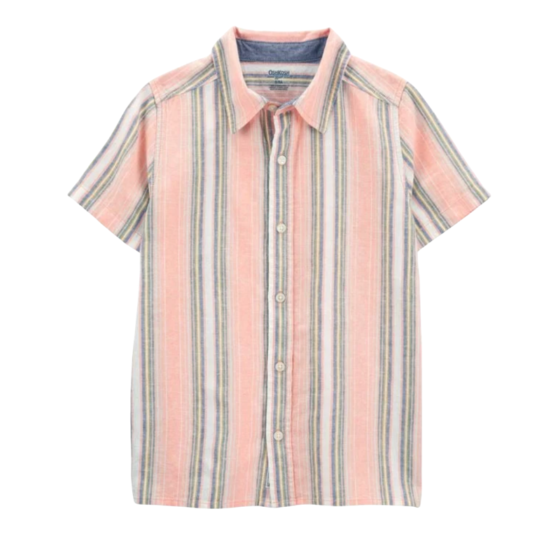 Camisa rayas manga corta