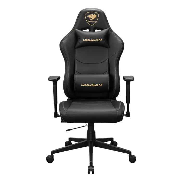 Silla Gamer Cougar Pryme Negra/Dorado 3MPRLGLB.0001