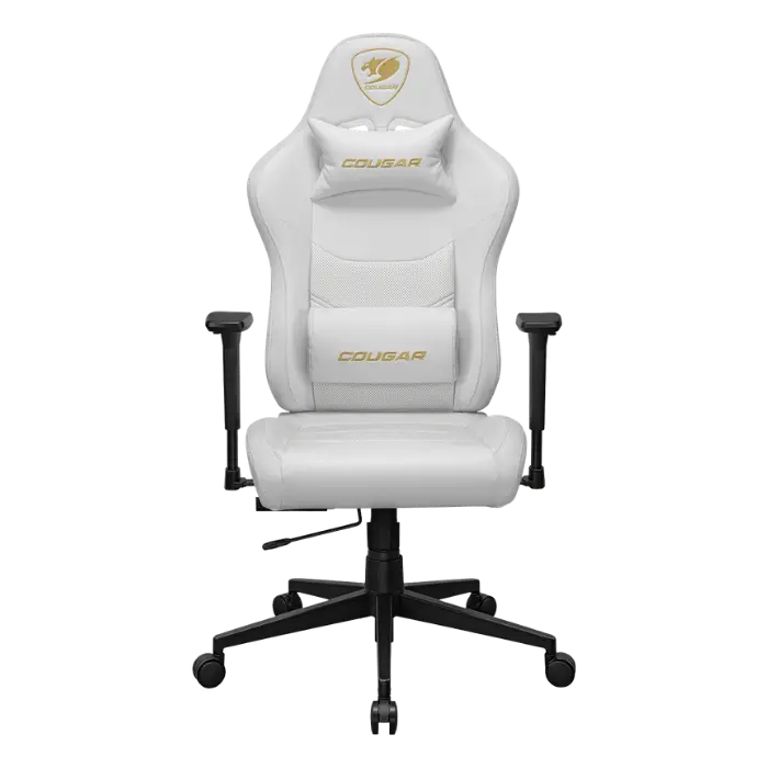 Silla Gamer Cougar Pryme Blanca/Dorado 3MPRLWHW.0001