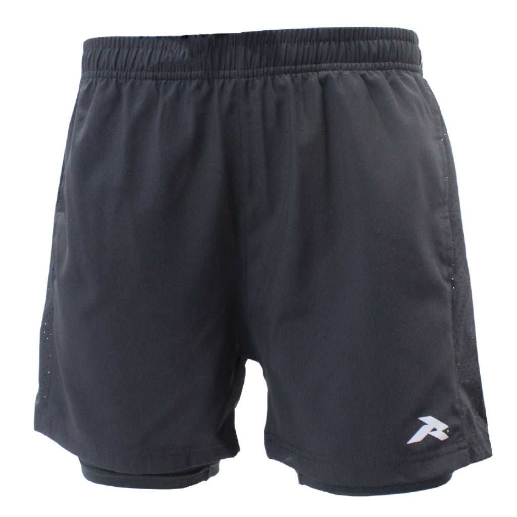 SHORT CON LICRA MEN RUNIC BK YL