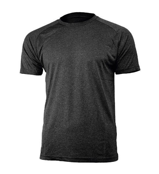 CAMISETA BASICA POLYESTER RUNIC BK YL