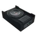 Subwoofer Amplificado Status 10″ Slim 1100W/320W RMS/4 Ohms Negro ST W75