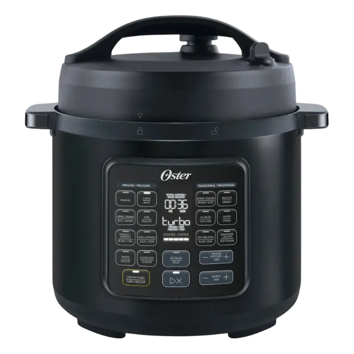 Olla Multifuncional Oster Turbo 5.7L Negra CKSTPCECT57DF2CL