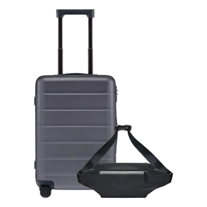 Xiaomi Luggage Classic 20" - Gris + Xiaomi Sports Fanny Pack