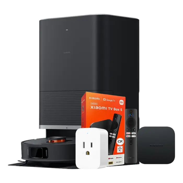 Xiaomi Robot Vacuum X20 Max + MI Box S 2nd Gen + Xiaomi Smart Plug 2