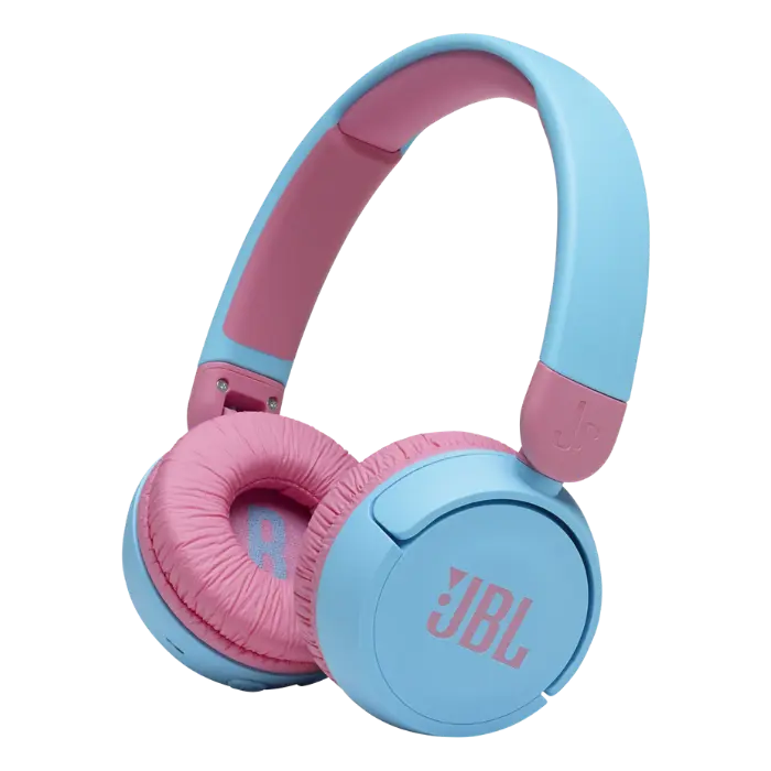 Headset JBL JR310BT Inalámbricos Celeste/Rosa JBLJR310BTBLUAM