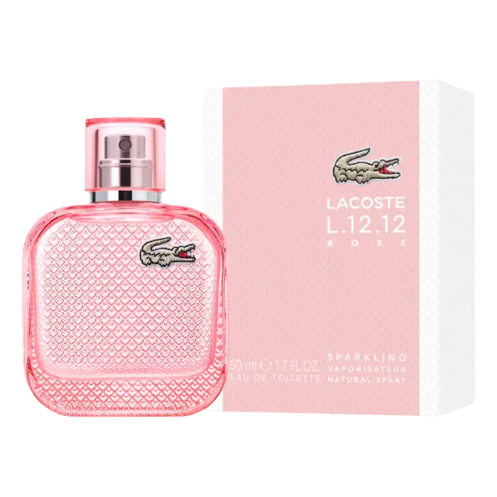 Perfume Lacoste L12.12 Rose Sparkling 90ml Mujer