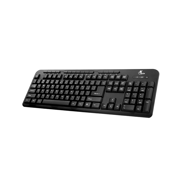Teclado XTech Multimedia en Inglés XTK-130E
