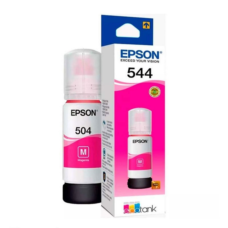 Botella Tinta Magenta Epson T504 70ml T504320-AL