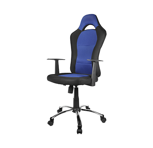 Silla Gamer XTech Drakon Negro con Azul XTF-EC129