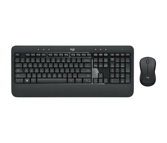 Kit Teclado y Mouse Logitech Advanced MK540 Inalámbrico USB-A Negro 920-008671