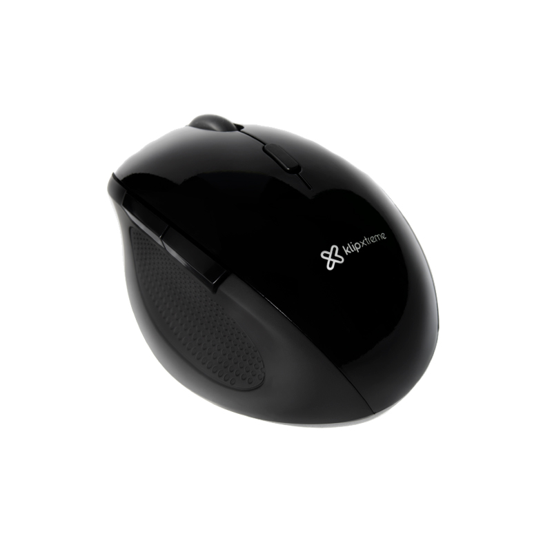 Mouse Klip Xtreme Orbix Ergonómico Negro KMW-500BK