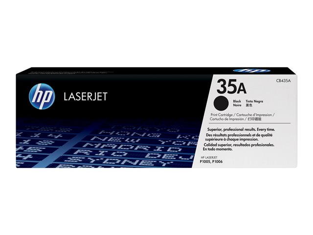 Cartucho de Tóner Negro HP LaserJet 35A CB435A