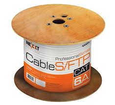 Cable S/FTP para exteriores Nexxt Cat6A en bobina NAB-UTP6ABL