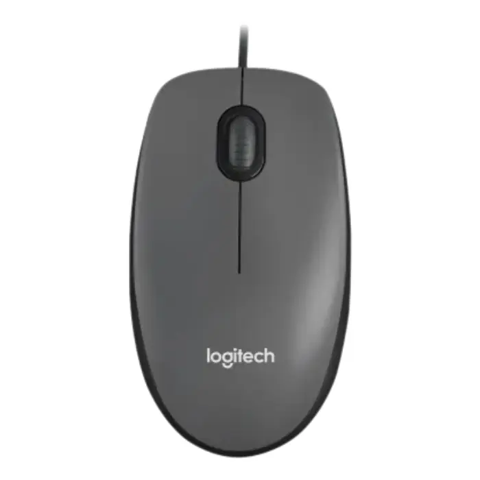 Mouse Logitech M100 Ambidiestro Alámbrico USB-A 1.000DPI Negro 910-001601