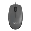 Mouse Logitech M100 Ambidiestro Alámbrico USB-A 1.000DPI Negro 910-001601
