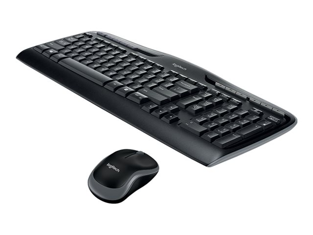 Combo Teclado y Mouse Logitech MK320 inalámbrico Negro 920-002836