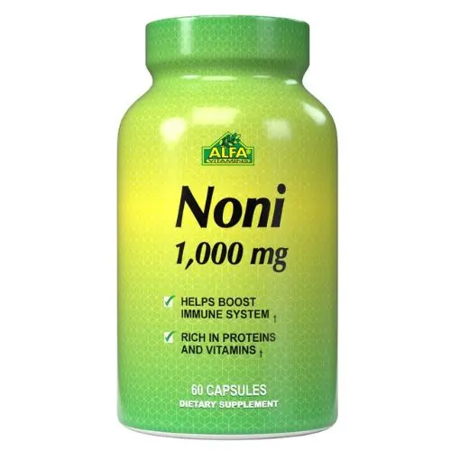 Suplemento Dietético Alfa Vitamins Noni 1000mg 60 Cápsulas 148-A