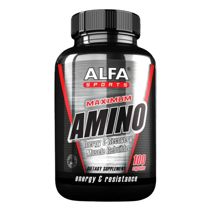 Suplemento Deportivo Alfa Sports Maximum Amino 100 Cápsulas 13SN-A