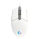 Mouse Logitech G203 LightSync Alámbrico USB-A 8.000DPI Blanco 910-005791