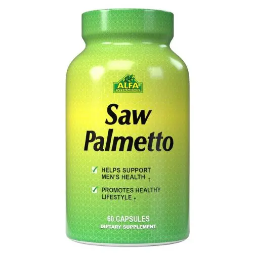 Suplemento Dietético Alfa Vitamins Saw Palmetto 60 Cápsulas 18-A
