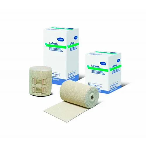 Vendaje Elástico con Prensas Hartmann Lo-Press 10cm x 10mts 1-Unidad 424100000