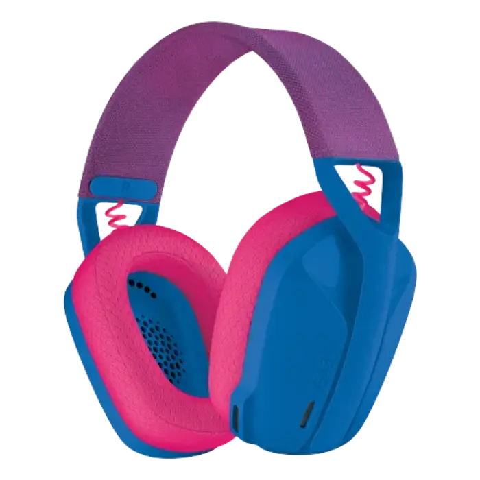 Headset Logitech G435 Lightspeed Inalámbrico USB Azul/Fucsia 981-001061