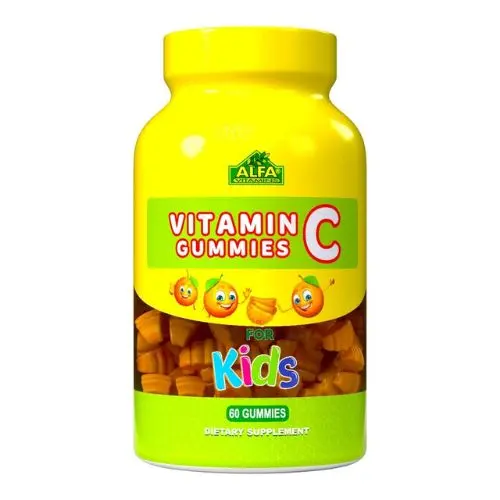 Suplemento Nutricional Masticable Alfa Vitamins Vitamin C Gummies Kids 60 Gomitas 348-A