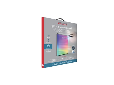 Protector de Pantalla Zagg Glass+ VisionGuard para iPad Pro 11"