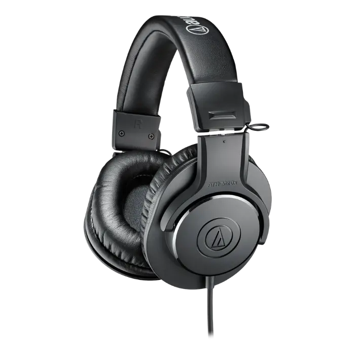Headset Audio-Technica M20x Alámbrico Negro ATH-M20X
