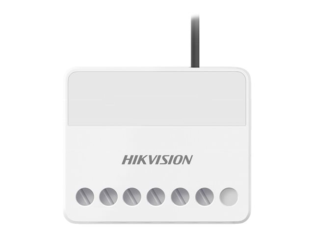 Modulo de Rele Hikvision Inalámbrico 433Mhz Bidireccional AES-128 AX PRO DS-PM1-O1L-WB