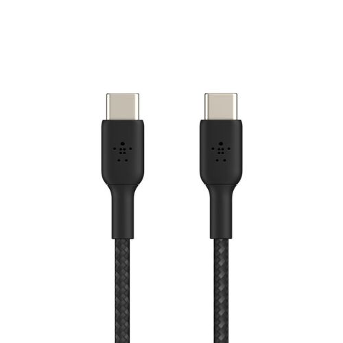 Cable Trenzado Belkin Pro Flex USB-C a USB-C 3M Negro CAB011bt3MBK
