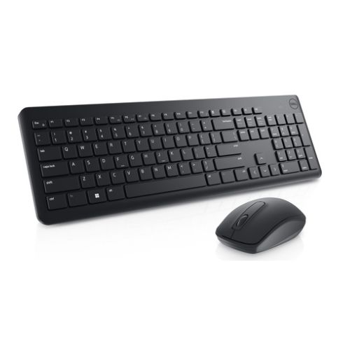 Teclado y Mouse Inalámbrico Dell Negro Español KM3322W-R-LTN