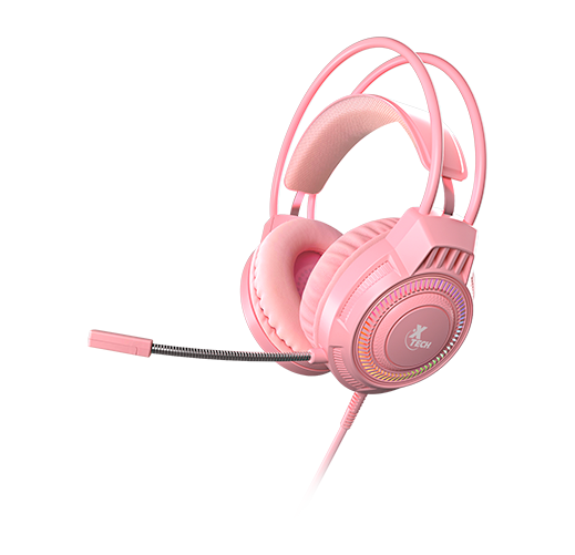 Headset XTech Khione Alámbrico Rosa XTH-564