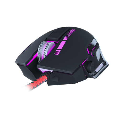 Mouse XTech Combative Alámbrico Negro XTM-720