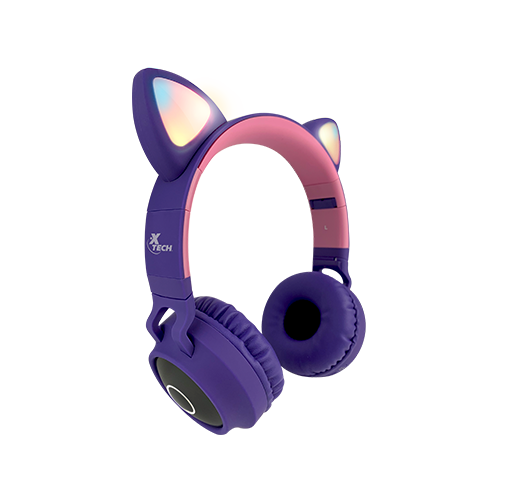 Headset XTech Hera Inalámbricos Morado XTH-650