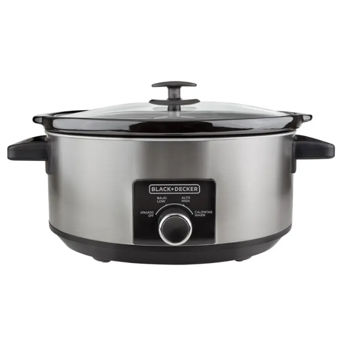 Olla de Cocción Lenta Black & Decker 6.7l Inoxidable SC2007S