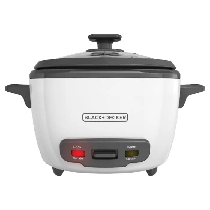 Olla Arrocera Black & Decker Blanca 7 Tazas RC514