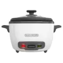 Olla Arrocera Black & Decker Blanca 7 Tazas RC514